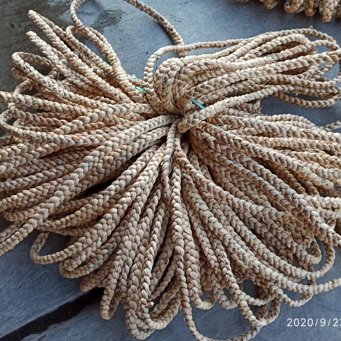 TALI ECENG - TALI ECENG GONDOK | TALI ANYAMAN ECENG GONDOK - ECENG GONDOK DEKORASI - HARGA PERKILO