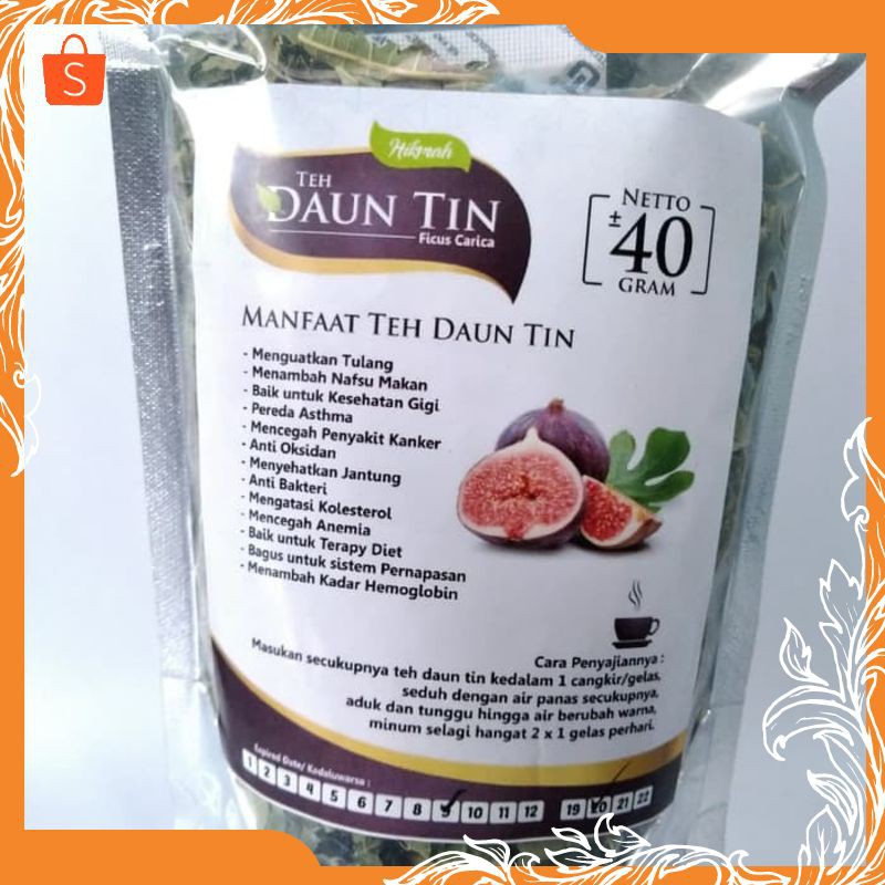 

New Teh Seduh / Curah Daun Tin 40 Gram Grosir