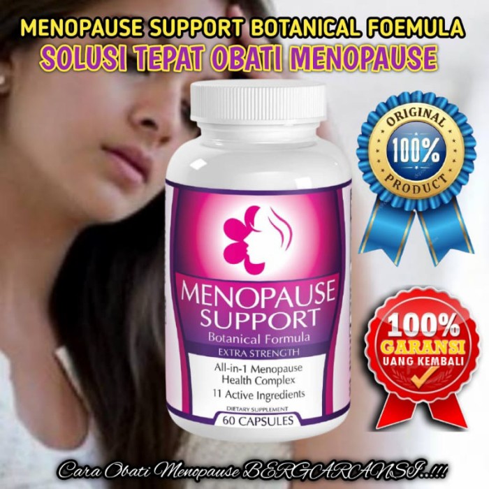 Obat Menopause Wanita Menopause Support Botanical Formula Ampuh