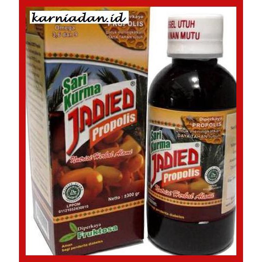 

MADU-MINUMAN- SARI KURMA JADIED PROPOLIS -ASLI-BUKAN-KAWE-KAWE-