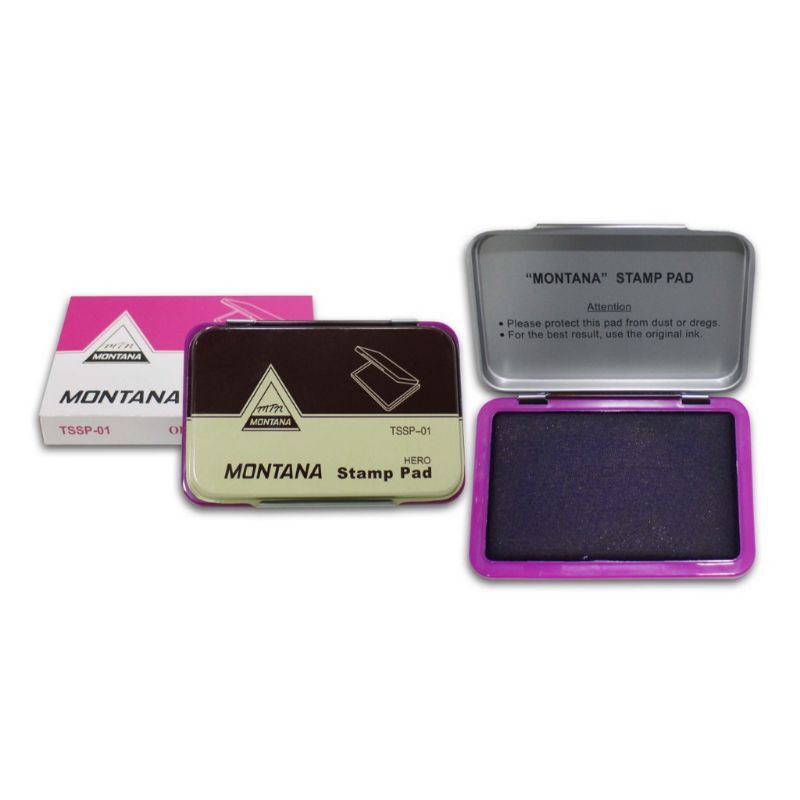 

Montana Ink stamp pad. Bantalan tinta stamp. Bak Stempel