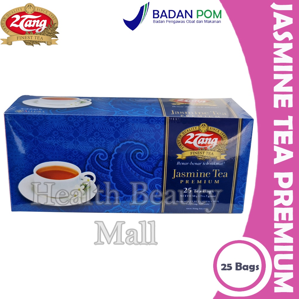 

2Tang Jasmine Tea Premium Box = 25 Pcs - 2 Tang Teh Melati Celup 25Pcs