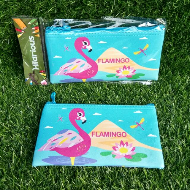 

Tempat Pensil Resleting Flamingo - kotak pensil - Pencil Case Flamingo