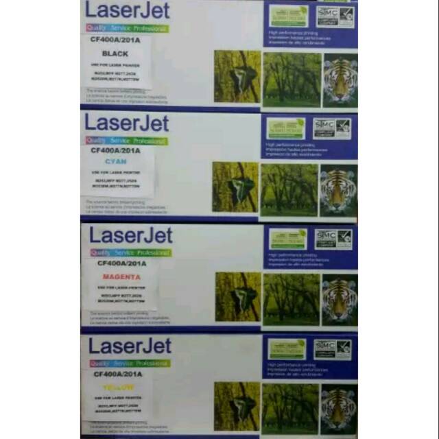 Toner Laserjet 201A - CF400 - CF401A - CF402A - CF403A Compatible