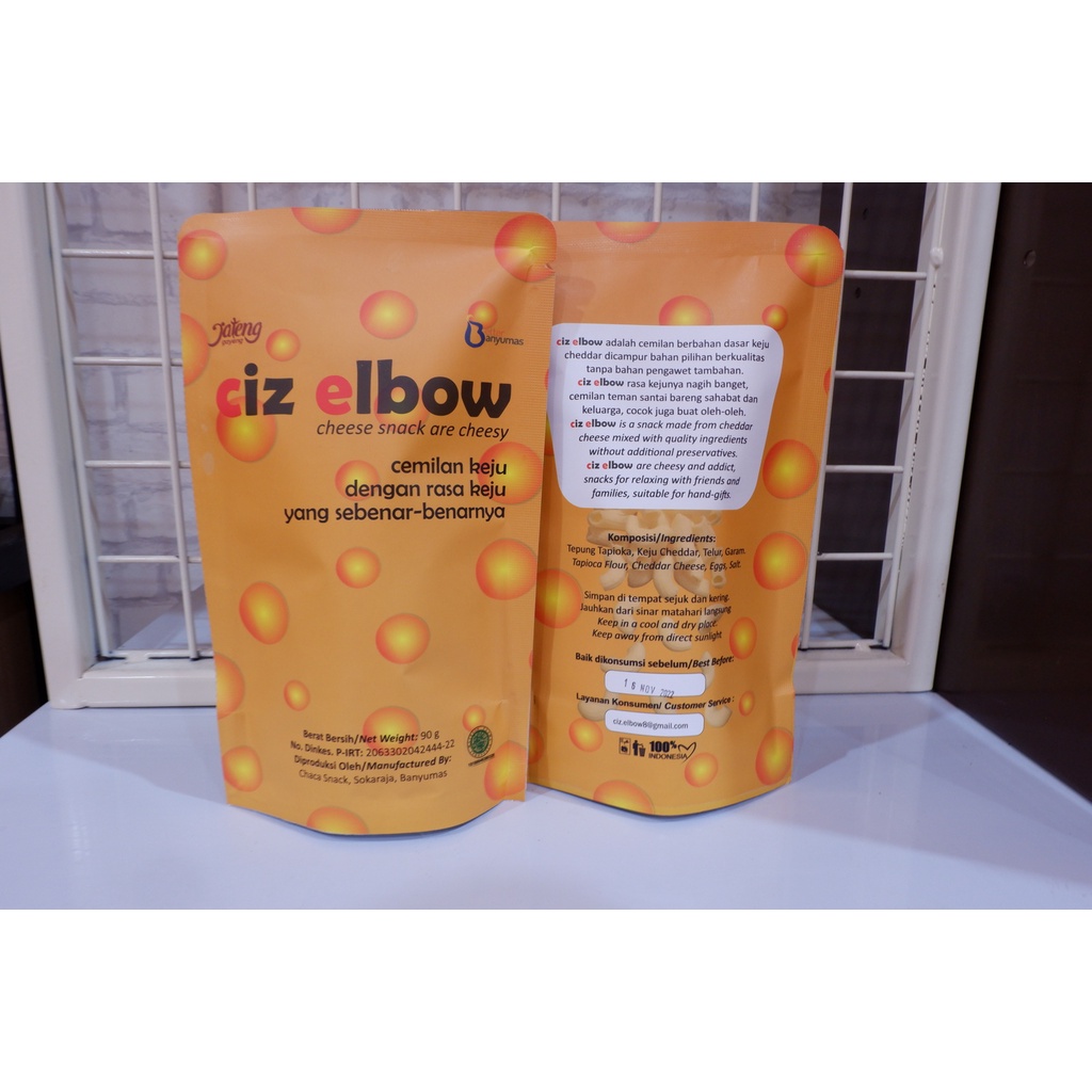 

Makaroni Keju Ciz Elbow Original | 90 gram