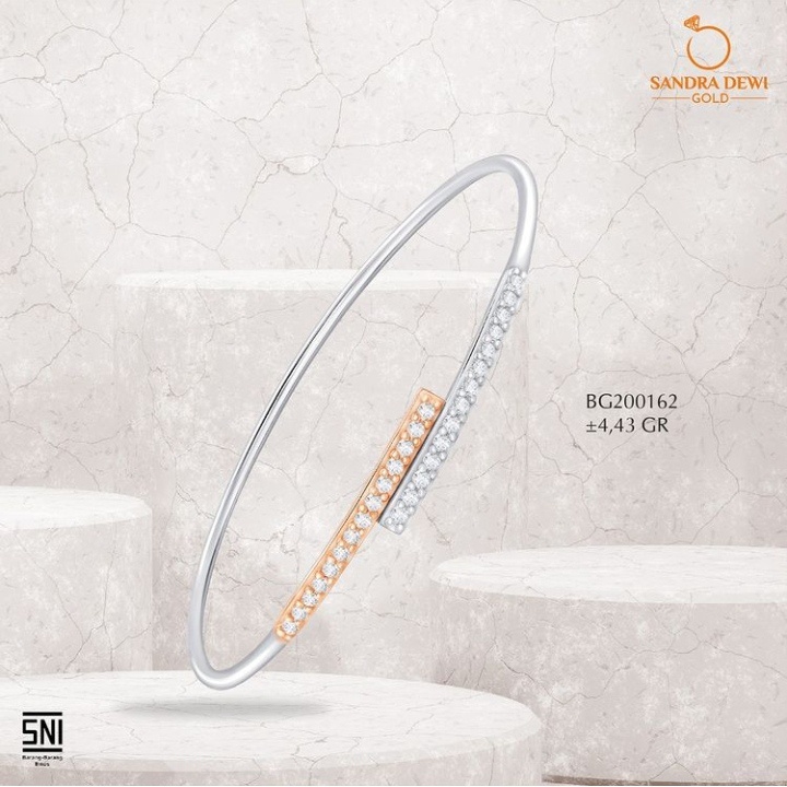 Gelang Sandra Dewi Gold Criss Cross Vol.2 Collection BG200162