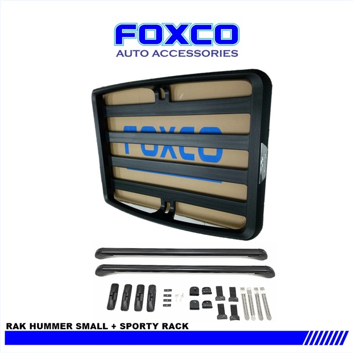 paket kaki roof rack rak bagasi atas mobil all new rush 2018