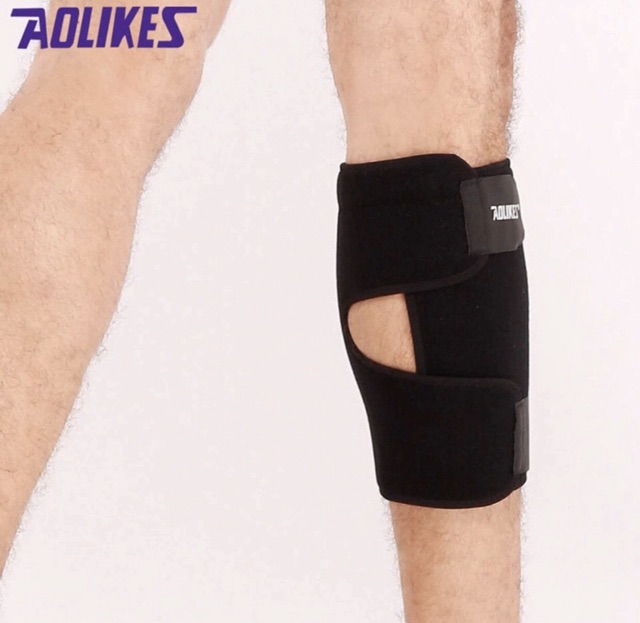 7966 AOLIKES CALF WRAP SUPPORT GUARD PROTECTOR KNEE SLEEVE WRAP PAD