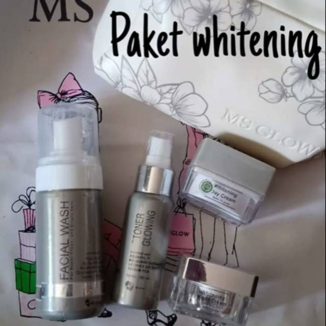 Ms Glow Paket Whitening / Whitening Paket Ms Glow