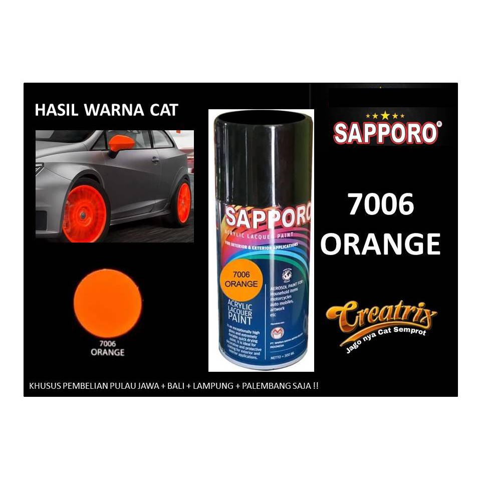 

SAPPORO SPRAY ORANGE / ORANGE STABILO 7006 300 ml