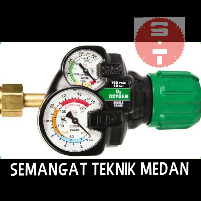 ESS42 REGULATOR OKSIGEN TABUNG LAS OKSIGEN OXYGEN EDGE VICTOR ESS 42