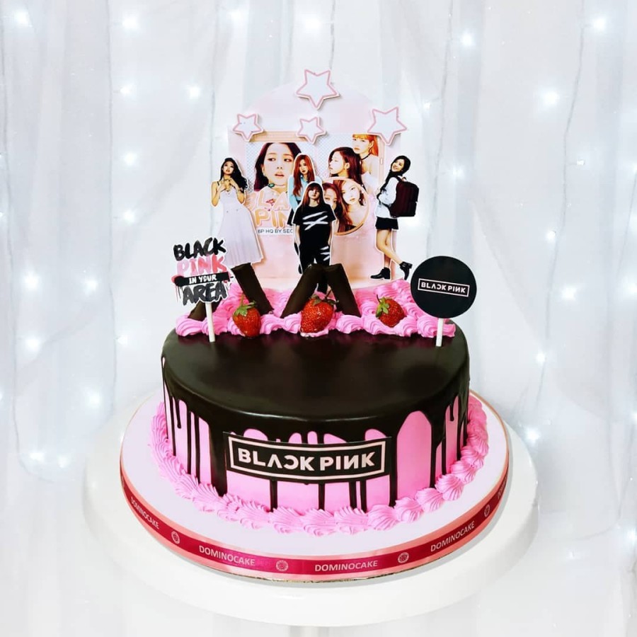 

Kue ulang tahun blackpink - kue blackpink - kue ultah blackpink - blackpink