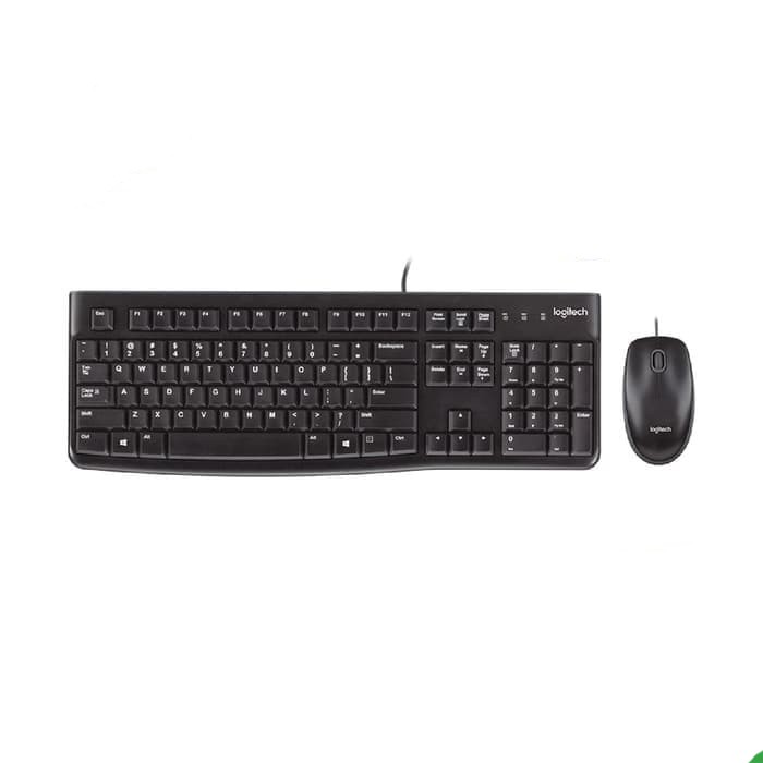 Paket Keyboard + Mouse Bundle Logitech (K120 + B100) ORIGINAL