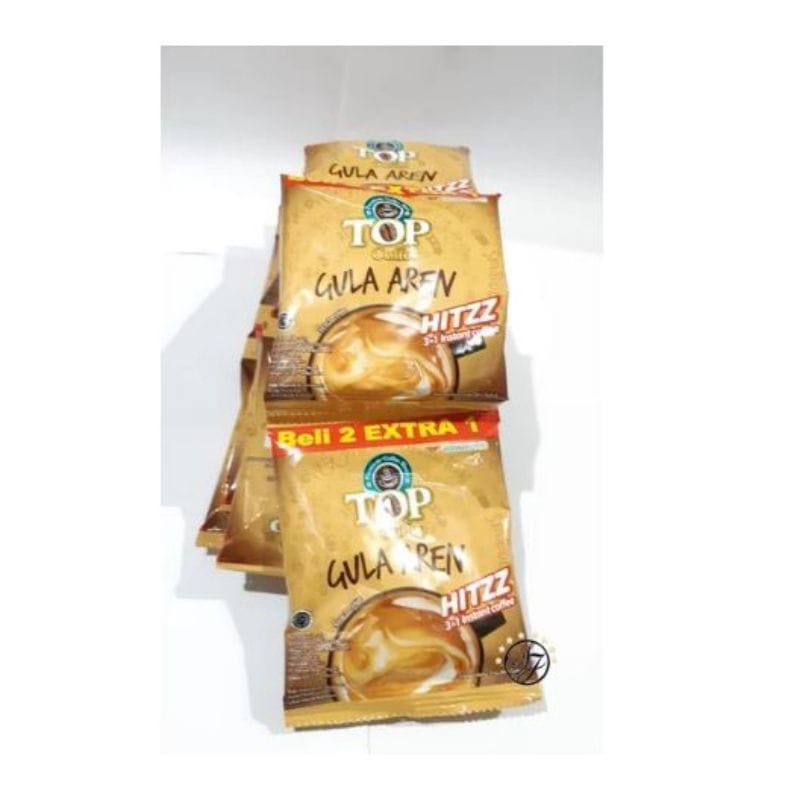 

Top Coffee Gula Aren 22g 1 renceng isi 15 sachet