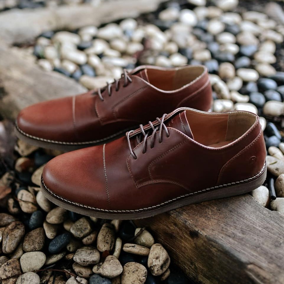 MORGAN (KULIT ASLI) |MNM x Zapato| Sepatu Pantofel Pria Derby PREMIUM