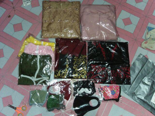 Baju Batik Ukiran Merah,kemeja Fashion