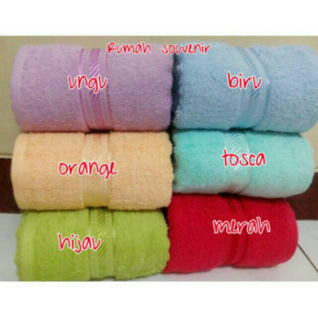 Handuk merah putih 30x70