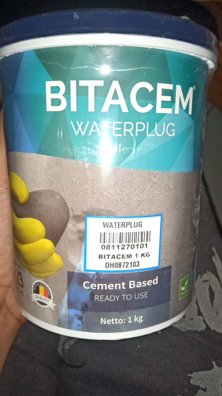 Penyumbat Kebocoran - Bitacem Waterplug 1kg