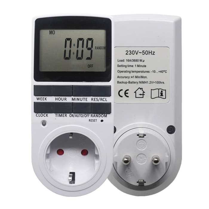 Digital Timer Switch Programmable Timing -SA37