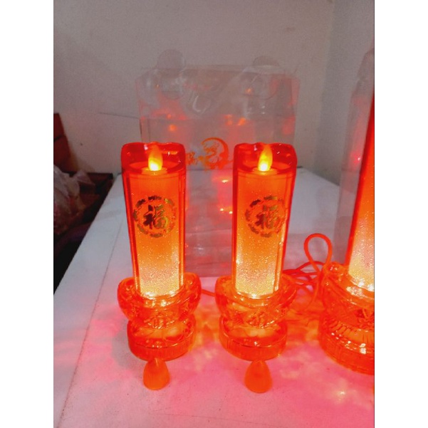 Lampu Altar Lilin / Lampu Sembahyang / Lampu LED Altar Lilin