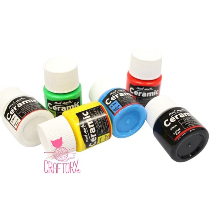 

MONT MARTE Cat Keramik Import / Ceramic Liquid Paint 6 warna