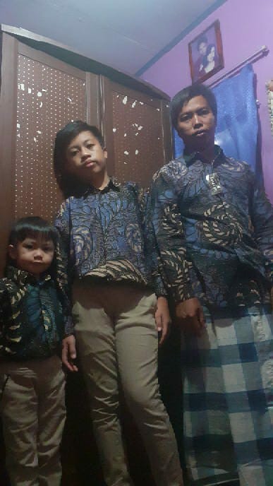 Hanggono Couple Ori Najwa/ Couple Batik / Gamis Batik Couple / Gamis Batik / Batik Couple /kemeja