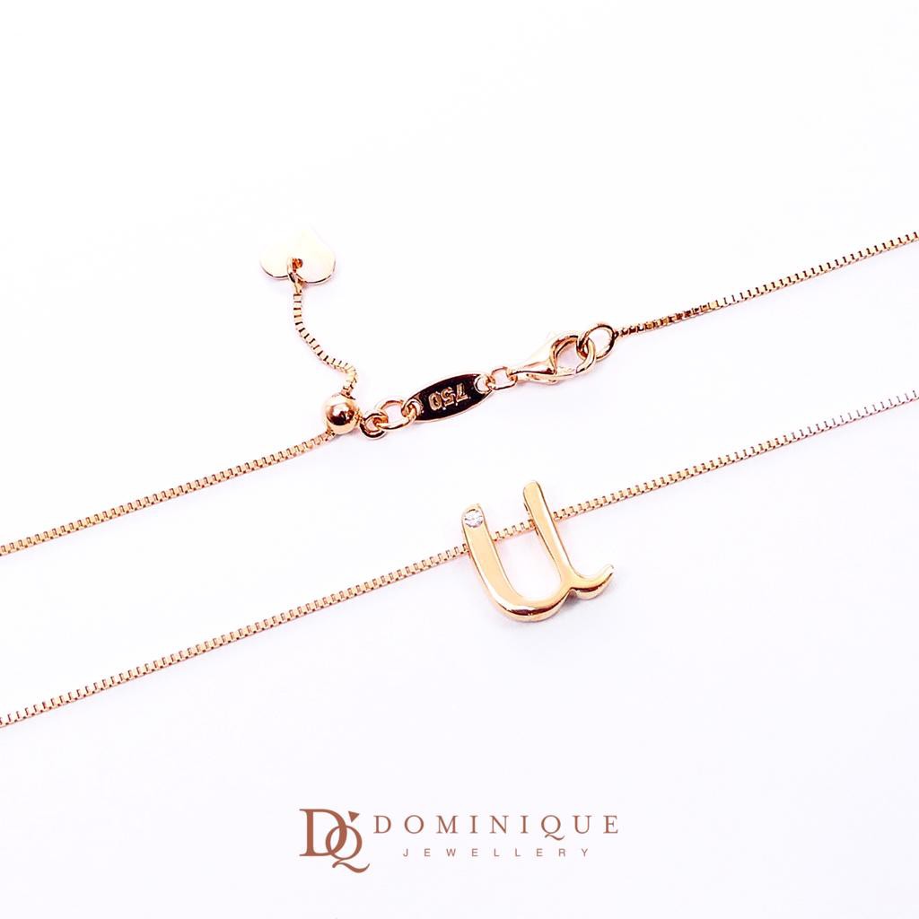 

Dominique Jewellery-Pendant Diamond U+ Necklace Kadar 75%