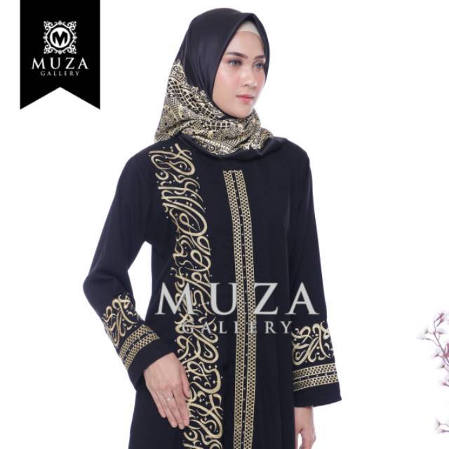 MUZA ABAYA HITAM ABAYA TURKEY DANIA