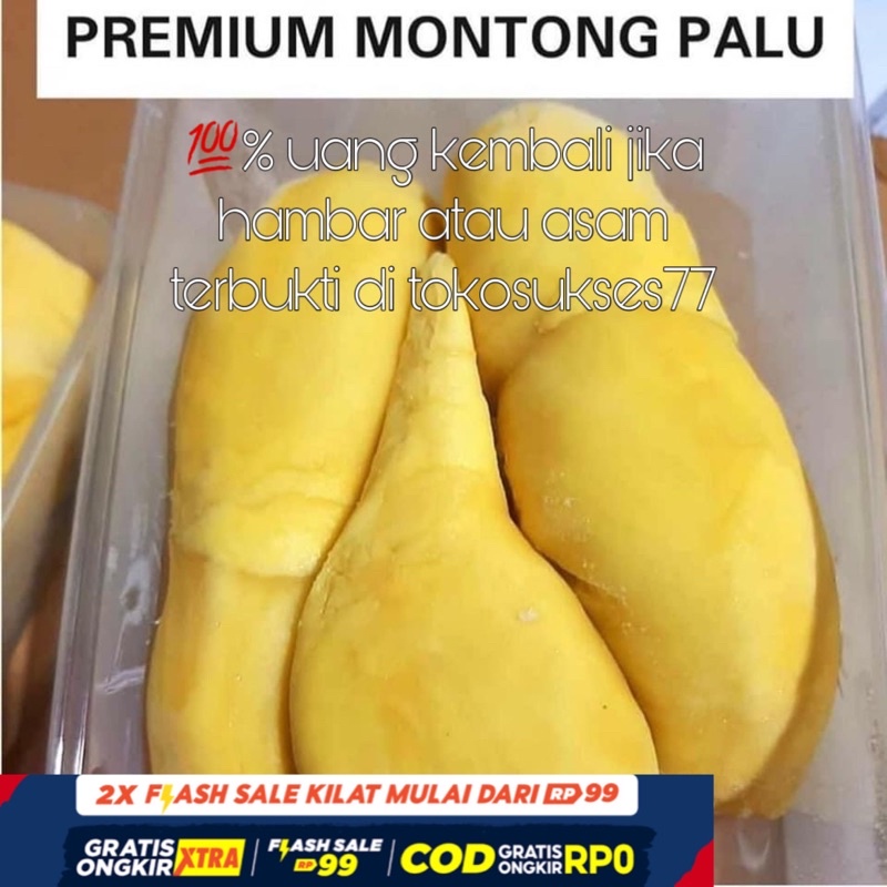 

GARANSI durian montong palu / duren montong parigi / Super Premium Monthong AAA