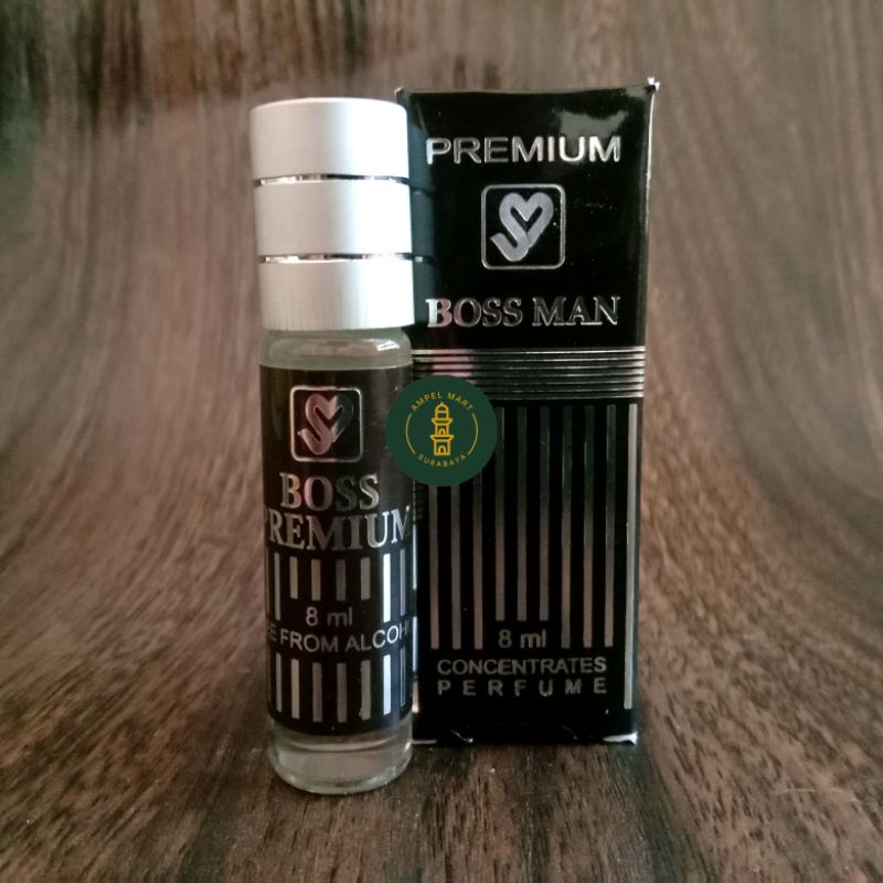 Parfum Boss Man Premium 8 ml - Non Alkohol - Supermade