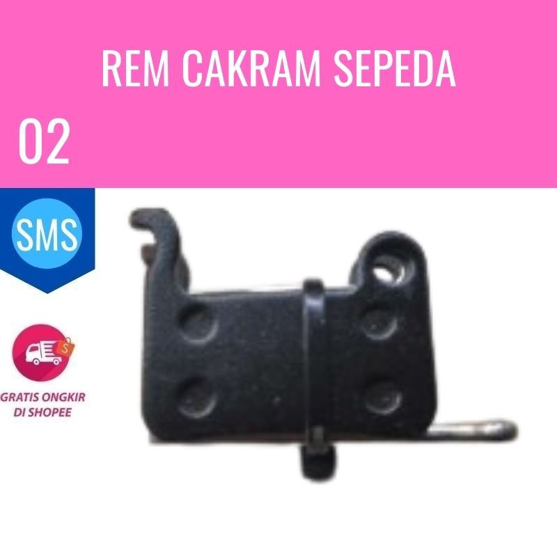 Kampas Rem Cakram Sepeda MTB Segi Shimano Komponen Sepeda 02