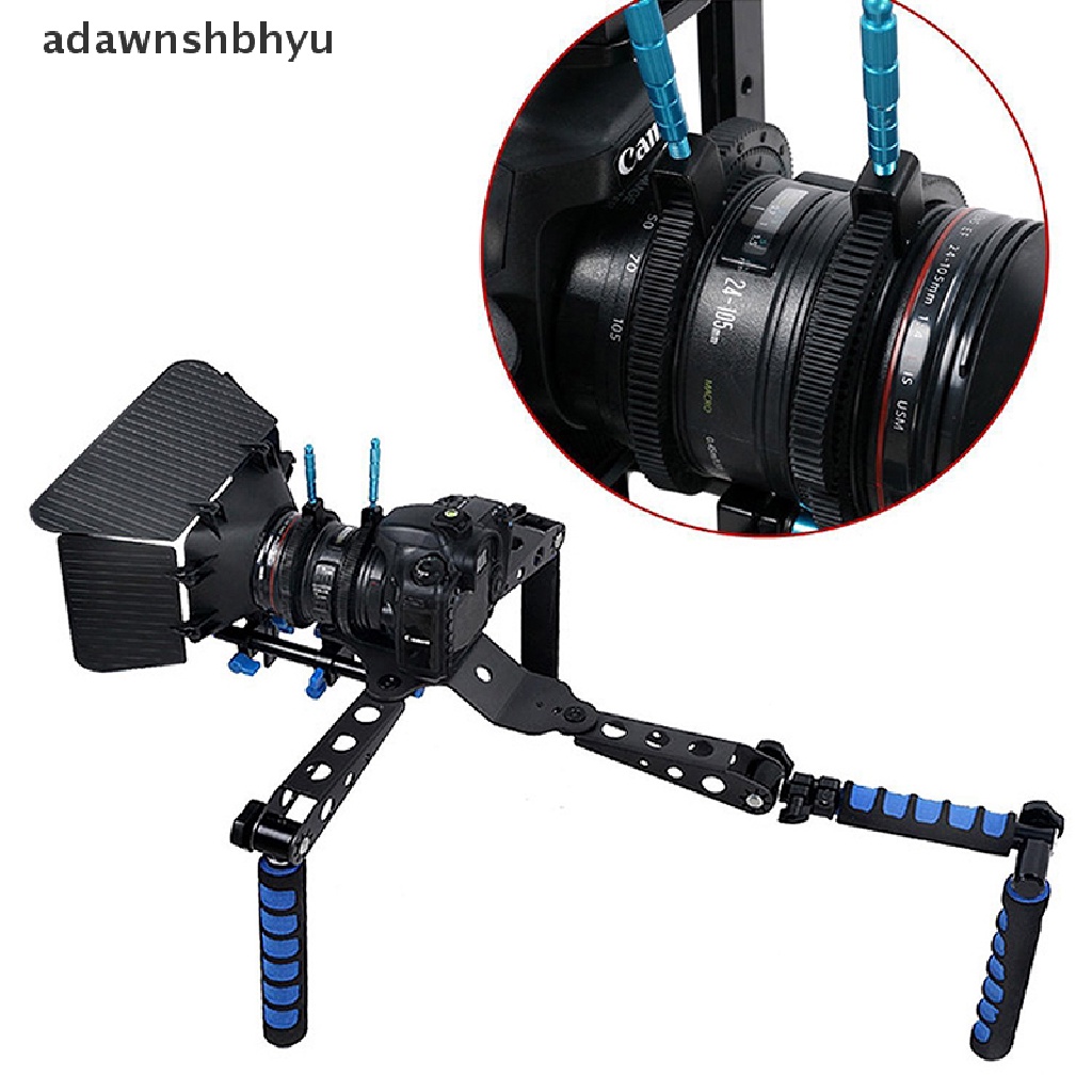 Adawnshbhyu Zoom Focusing Follow Focus Handle Scale Lever Dengan Gear Ring Untuk Lensa Kamera