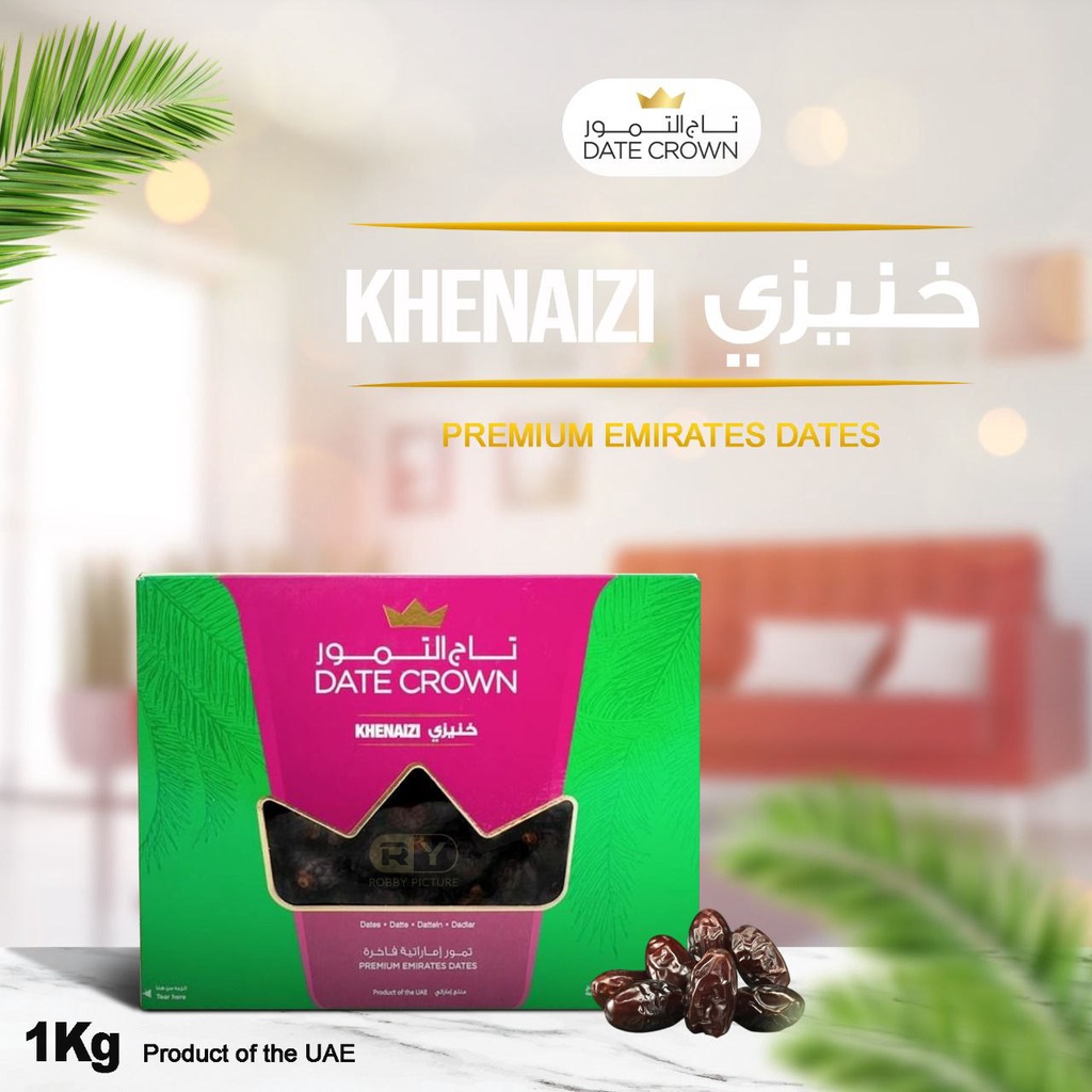 

Kurma Date Crown Khenaizi 1kg