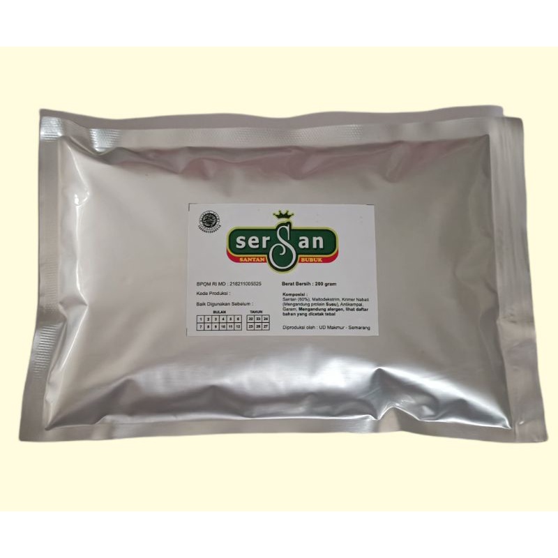 

Santan bubuk sersan 200gr