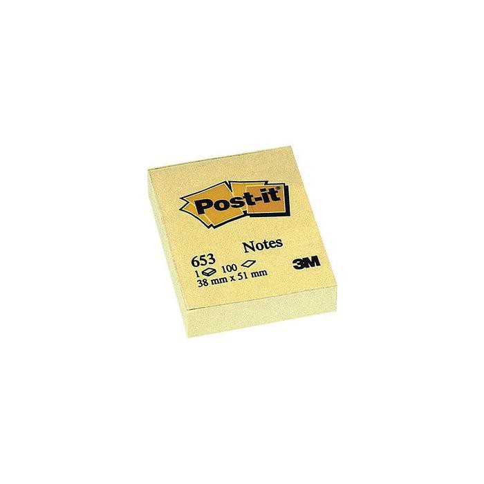 

POST IT 3M 653 | STICKY NOTES | MEMO TEMPEL |34,9MM X 47,6MM