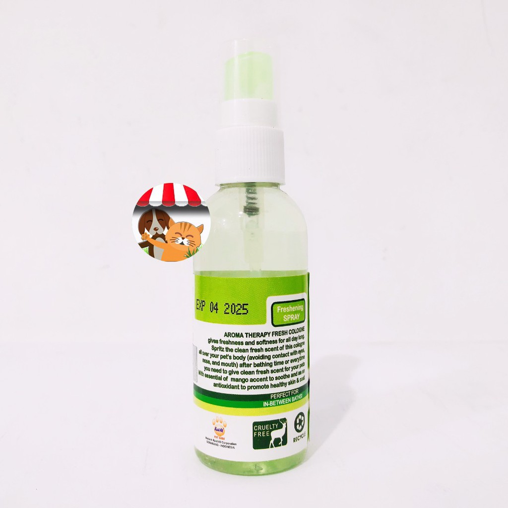 Parfum Kucing Anjing Kelinci - Pet Fresh Aroma Therapy - Green Tea