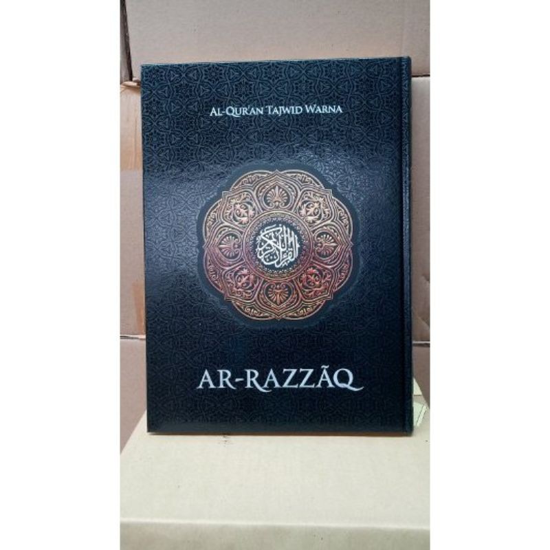 Al Quran Ar Razzaq Lansia Ukuran A3 - Al Quran Tajwid Warna