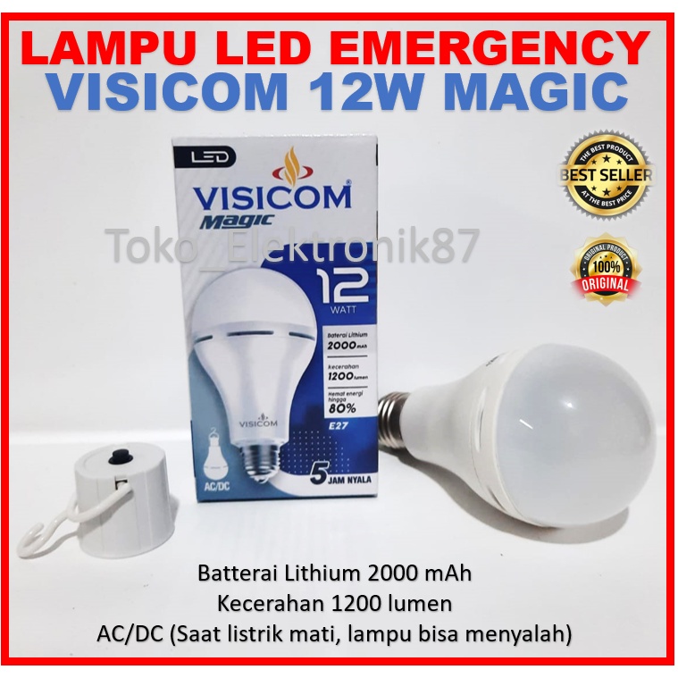 Lampu Led Magic Visicom Emergency