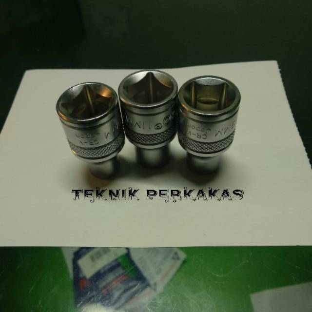 Mata sock / sok / shok 9 mm 1/2 inch DR 6PT & 12PT TEKIRO