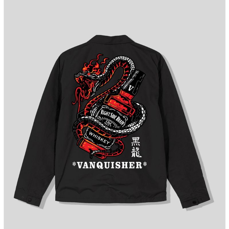 JAKET COACH VANQUISHER/ JAKET COACH VANQUISHER - WHISKY