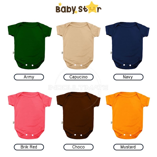 jumper bayi newborn tone eart BABY STAR baju bayi kaos Jumsuit Bayi Baru Lahir Perempuan Laki Laki 178 romper perlengkapan bayi kaos dalam jumpsuit