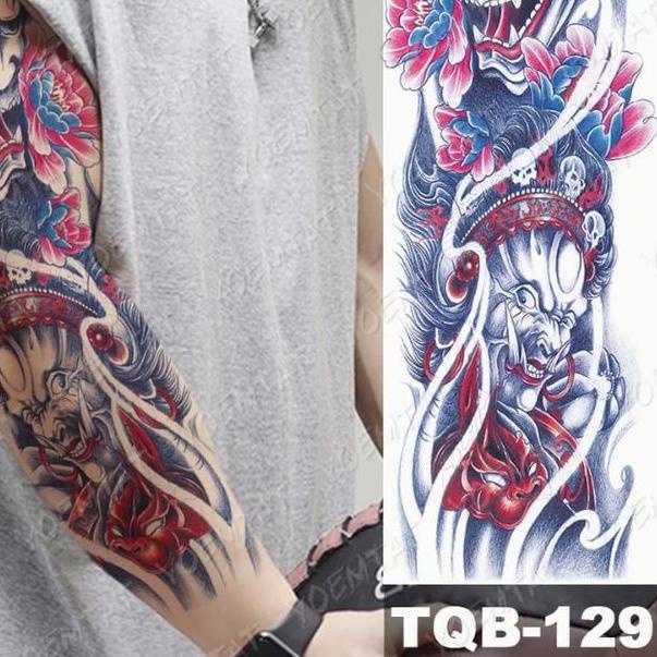 ◙ tatto temporary yakuzaa full tangan tahan lama anti air ۩