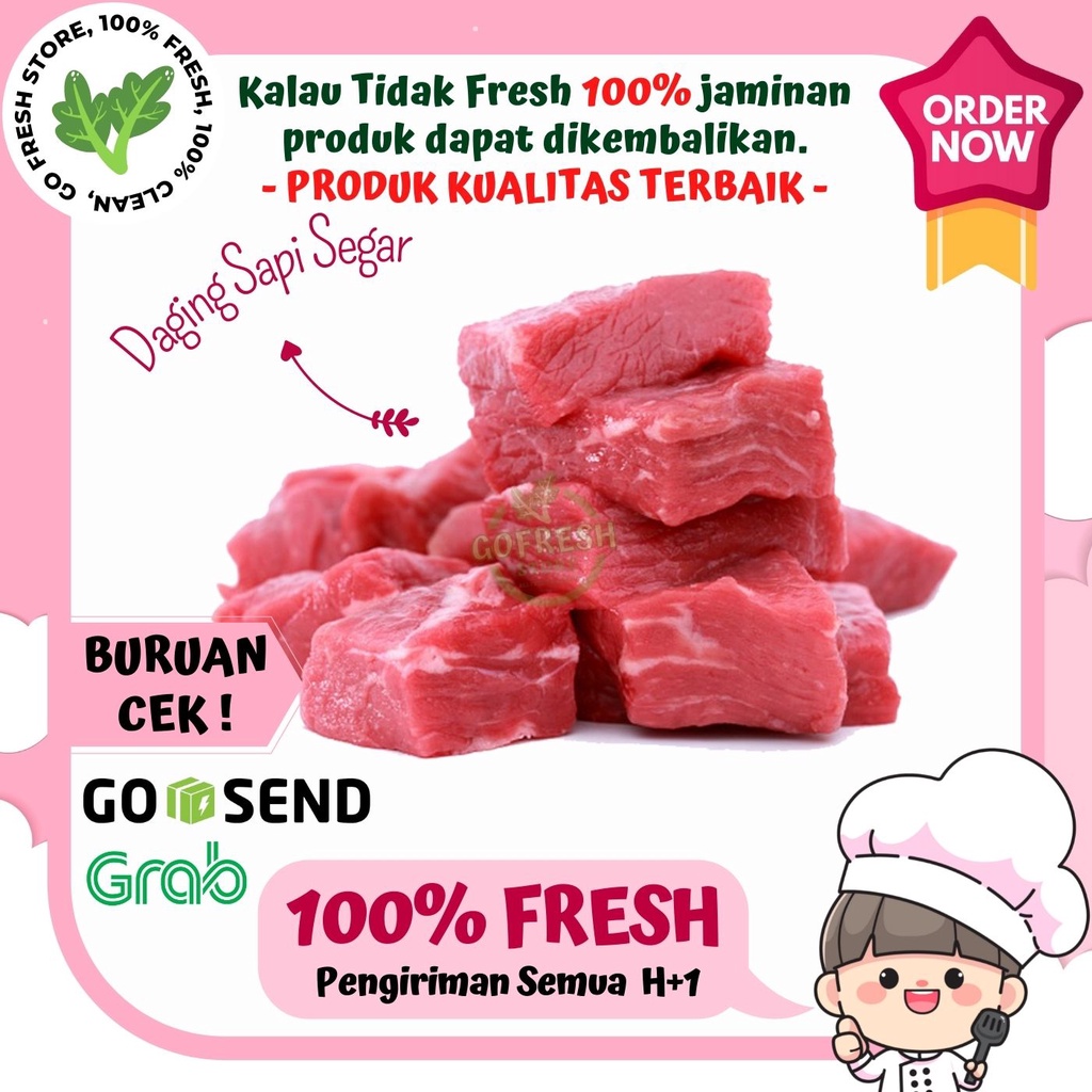 

DAGING SAPI FRESH SEGAR MURAH 1 KG