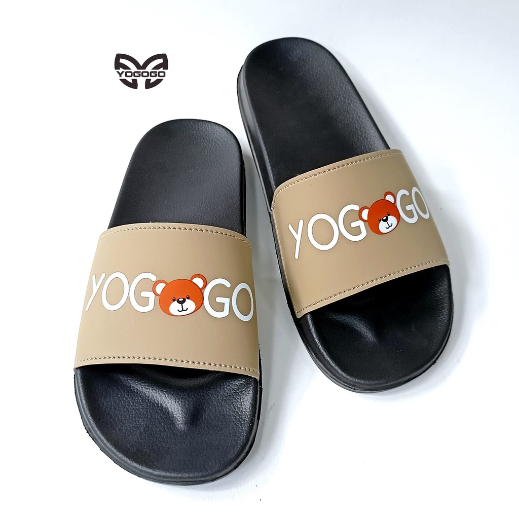 Sandal Slide Sendal Selop FLip Flop Karakter Yogogo Size 36-43#YBR