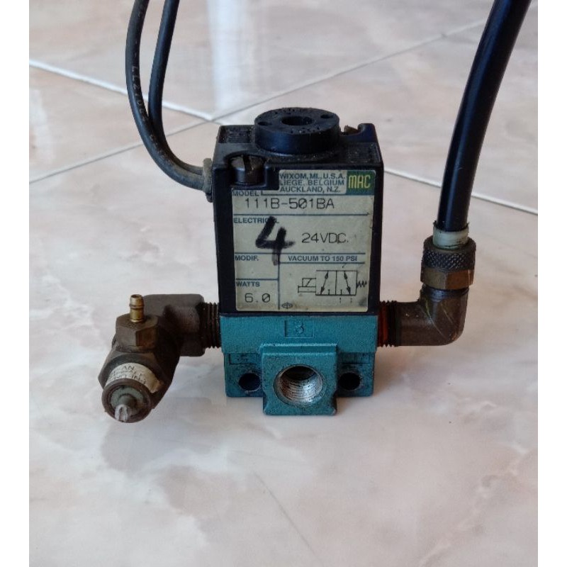 SELENOID VALVE MAC 111B-501BA 24V