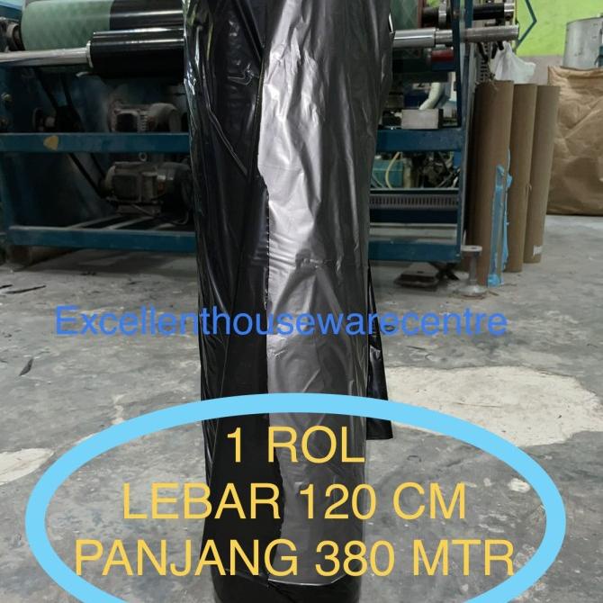 Plastik Mulsa Hitam Perak 1 Roll Kode 649