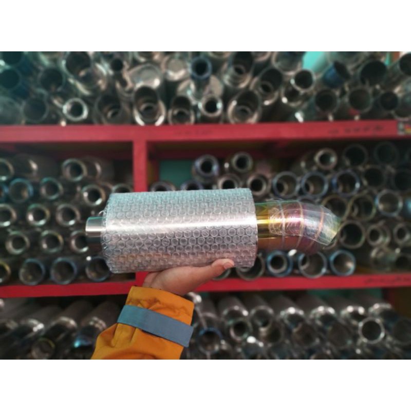 Knalpot Mobil Corong Tunggal
