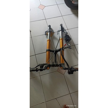 Shok Depan USD Set Pengereman R15 V3 Copotan Original