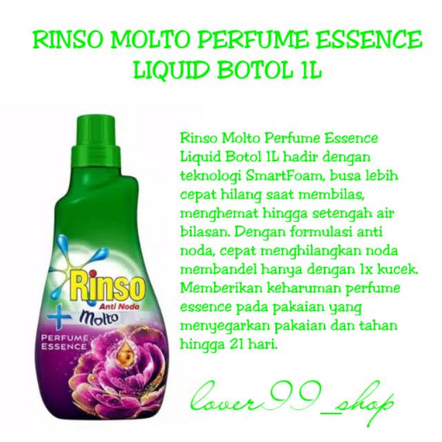 Rinso Anti Noda Molto Perfume Essence Shopee Indonesia