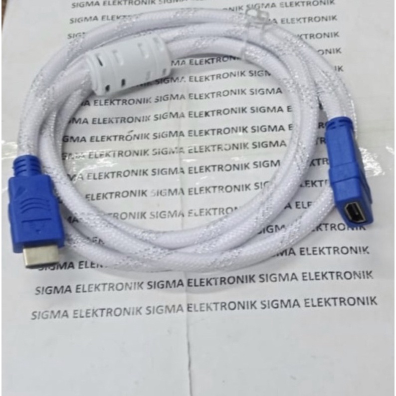 KABEL HDMI MALE TO FEMALE 1,5 METER WEBSONG